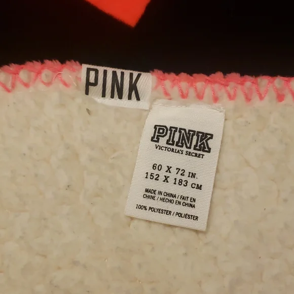 Victoria's Secret Pink Sherpa Blanket